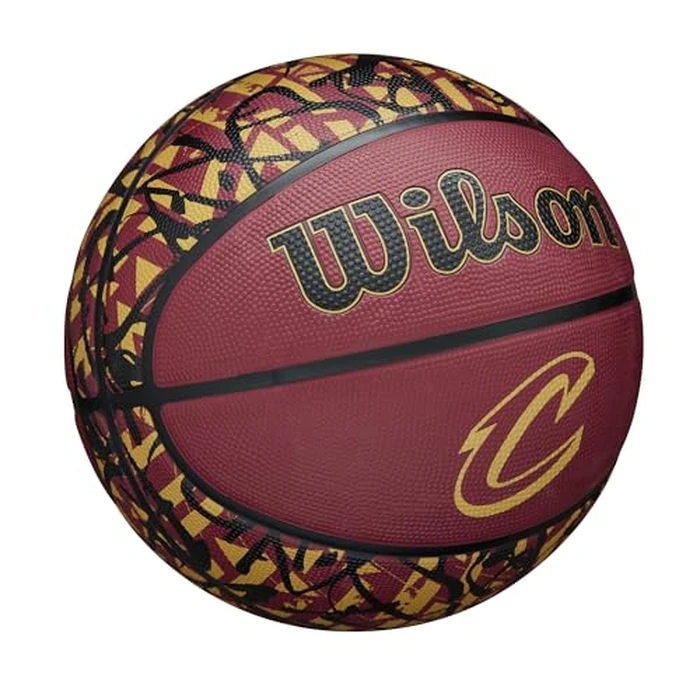 WILSON NBA Team Graffiti Basketball - Cleveland Cavaliers, Size 7-29.5" by WILSON - Image 2