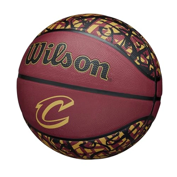 WILSON NBA Team Graffiti Basketball - Cleveland Cavaliers, Size 7-29.5" by WILSON - Image 3