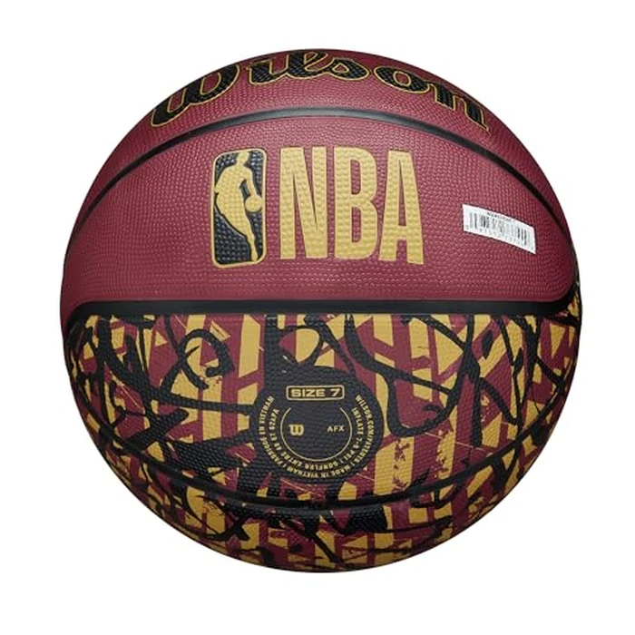 WILSON NBA Team Graffiti Basketball - Cleveland Cavaliers, Size 7-29.5" by WILSON - Image 6