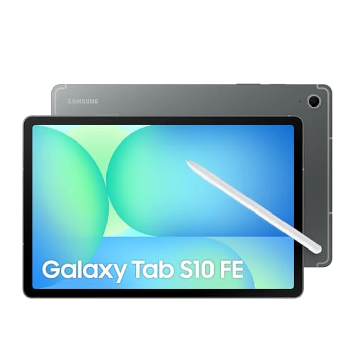 Samsung Galaxy Tab S10 FE Gray 128GB - AI Tablet, 10.9", 90Hz, 13MP Camera, IP68, S Pen Included (CAD Version & Warranty) by Samsung - Used - Like New condition - CA$504.43