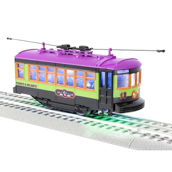 Lionel Halloween O Gauge Model Train Trolley with Underside Illumination by Lionel - Used - Like New condition - US$99.74