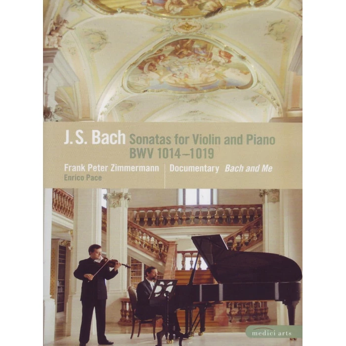 Frank Peter Zimmerman & Enrico Pace: J.S. Bach - Sonatas for Violin and Piano/Bach and Me by EUROARTS - Used - Very Good condition - US$17.75