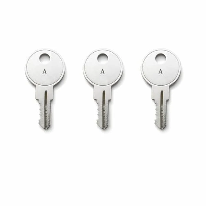 3-Pack O Keys Compatible with Sentry Safe 1100 1150 1170, Single-Sided Key Cut to Code A-Z by Rolvyns - Used - Like New condition - US$13.87