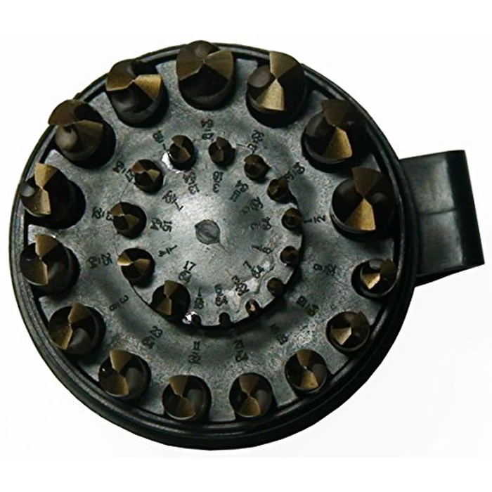 Drill America - D/A29J-CO-PC 29 Piece M42 Cobalt Drill Bit Set in Round Case (1/16" - 1/2" X 64ths), D/ACO Series by Drill America - Image 2