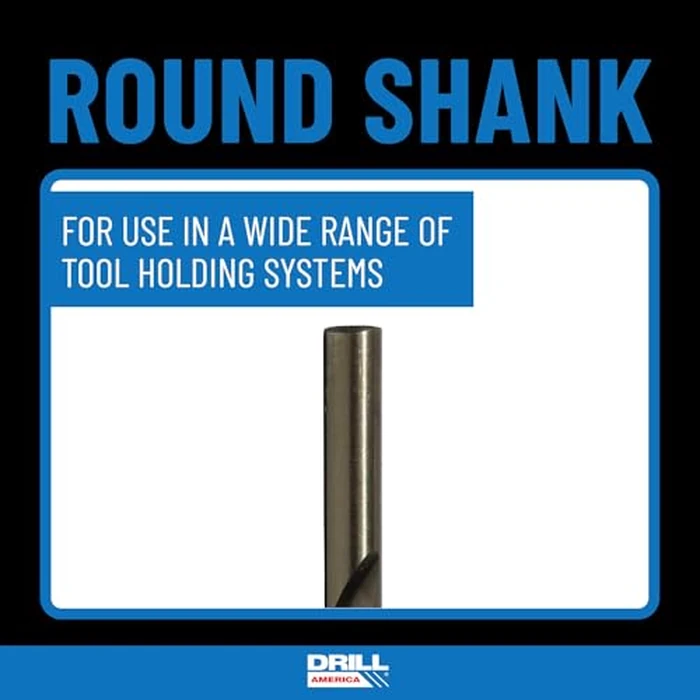 Drill America - D/A29J-CO-PC 29 Piece M42 Cobalt Drill Bit Set in Round Case (1/16" - 1/2" X 64ths), D/ACO Series by Drill America - Image 5