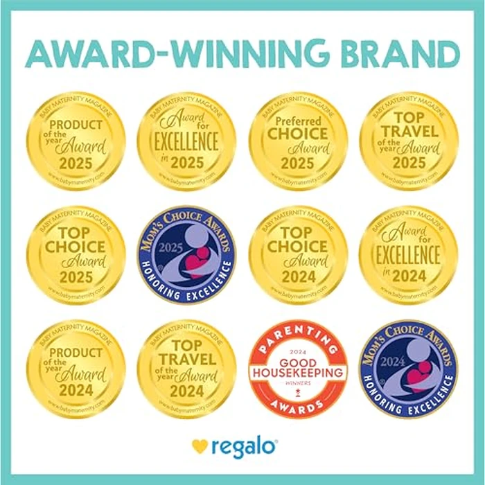 Regalo Safety 28"-42" Extra Wide Expandable Baby Gate for Doorways & Bottom of Stairs, Pressure Mounted Safety Gate for Babies, Toddlers & Pets, Tested & Safe for 30 Years, American Designed and Owned by Regalo - Image 6