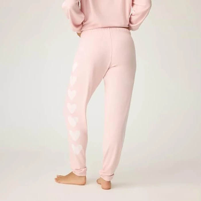 P.J. Salvage Women's Sundae Best Collection Loungewear Jogger, Blush, Large by PJ Salvage - Image 3
