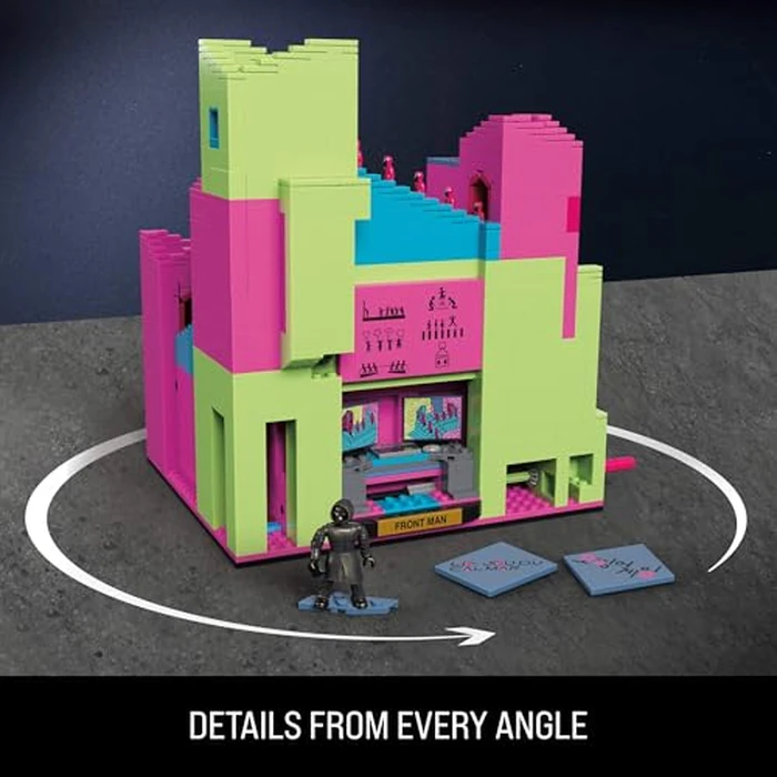 MEGA Squid Game Action Figure Building Toy The Staircase with 1707 Pieces, Motion and Poseable Figure, for Collectors (Amazon Exclusive) by Mega Brands - Image 5