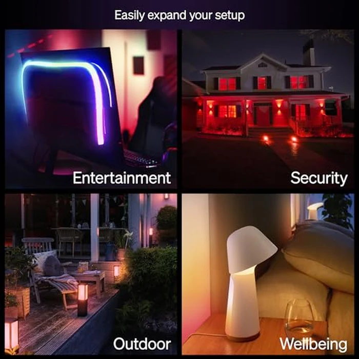 Philips Hue Essential Smart LED A19 Bulb, White and Color Ambiance, E26 Base, 8.8W, 2200K-6500K, 800 Lumens, Dimmable, Works with Alexa, Google, and Apple Home, 4-Pack by Philips Hue - Image 8