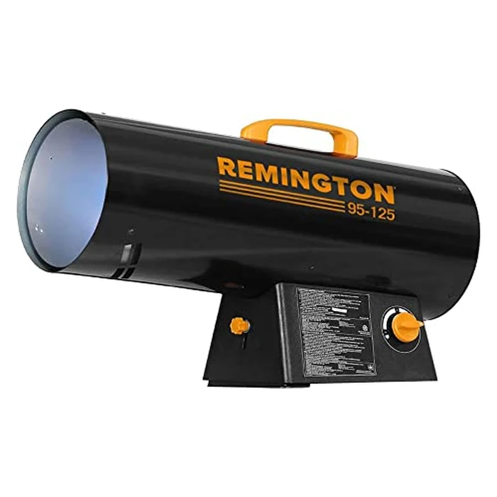 Remington 125,000 BTU LP Propane Forced Air Heater | For Warehouses, Construction Sites, and Workshops (REM-125V-GFA-O) by Remington - Used - Like New condition