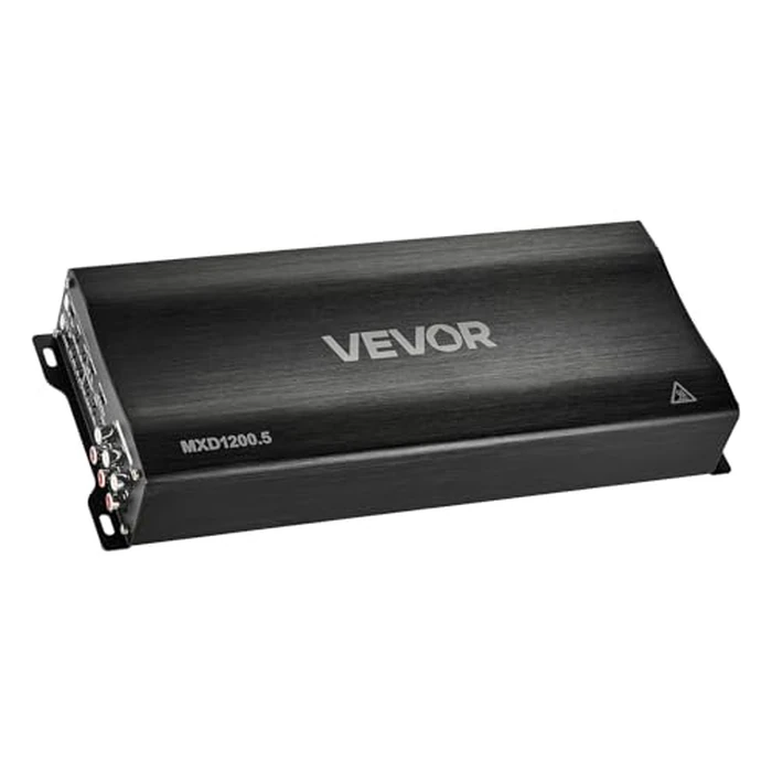 VEVOR 5 Channel Car Audio Amplifier Bridgeable Class D Full Range Amp Max Power 4 x 100W @ 4 Ohm / 4 x 200W @ 2 Ohm + Sub 1 x 500W @ 4 Ohm / 1 x 1000W @ 2 Ohm for Speakers & Subwoofer Vehicles by VEVOR - Image 3
