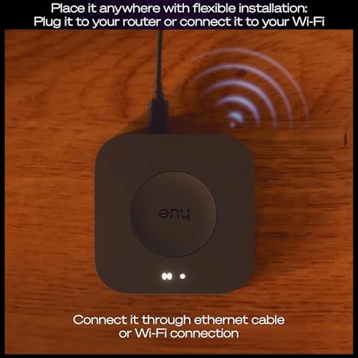 Philips Hue Bridge Pro, Smart Lighting Hub, Wireless, Advanced Encryption, Supports 150+ Lights & 50+ Accessories, Hue Bridge System Works with Apple Home, Alexa, Google, Samsung SmartThings by Philips Hue - Image 6