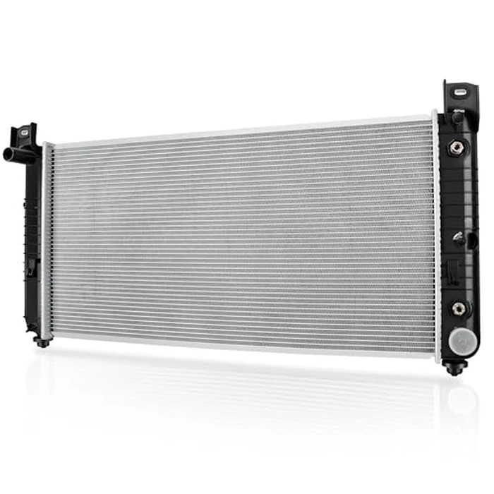 AUTOSAVER88 34'' Radiator Compatible with Chevy Silverado Suburban Tahoe, Fit for Cadillac Avalanche Escalade GMC Yukon Sierra With TOC W/O EOC by AUTOSAVER88 - Used - Like New condition