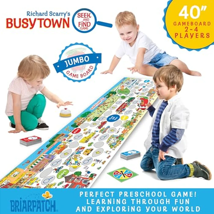Briarpatch, Richard Scarry's Busytown Seek and Find Game, Based on Early Reader Books for Preschool, Kindergarten and 1st Grade by Briarpatch - Image 3