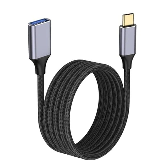 Pastall USB Female to C Male Cable(1M/3.3 Ft),Type-C Adapter,USB C to USB 3.0 Adapter,C Female to A Male for Phone/Laptop/Tablet/Switch USB-C Device by Pastall - Used - Like New condition