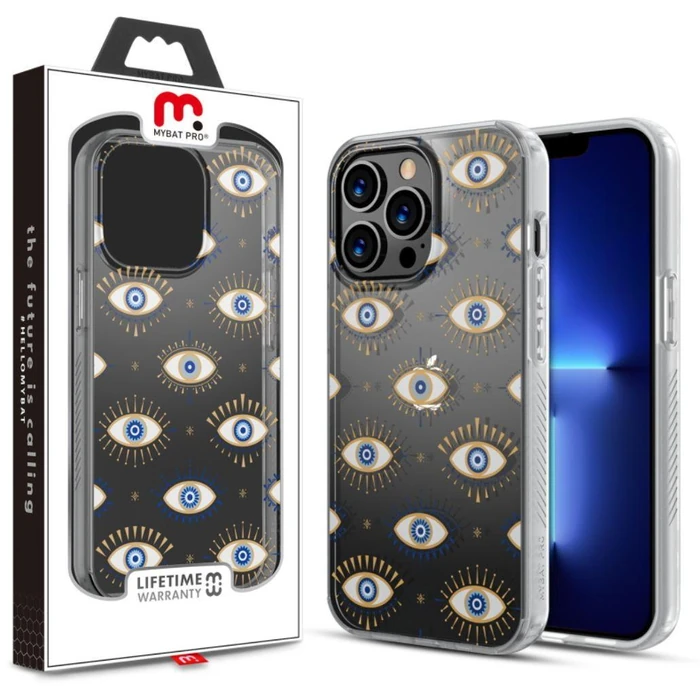 MyBat Pro Mood Series Phone Case for iPhone 13 Pro Max - Evil Eyes - Brand New by MyBat Pro - Refurbished - Brand New condition - US$10.83