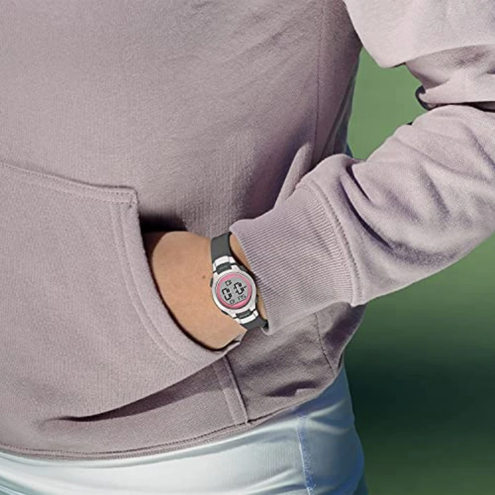 Armitron Sport Women's Quartz Sport Watch with Resin Strap, Gray, 12 (Model: 45/7012PGY) by Armitron - Image 3