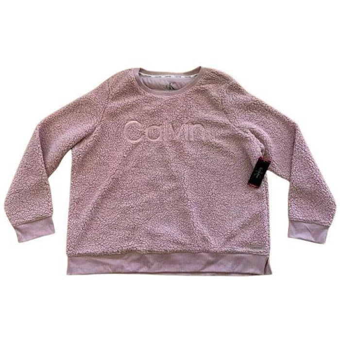 Calvin Klein Women's Sweater Crew Neck XL - Pink by Calvin Klein - Refurbished - Brand New condition - US$40.98