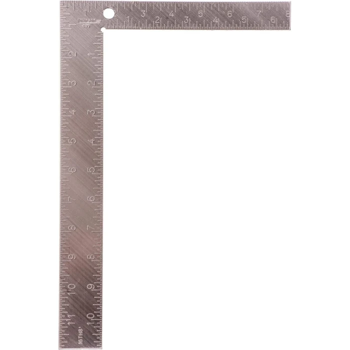 Johnson Level & Tool 430 Steel Carpenter Square - Silver by Johnson - Refurbished - Premium condition