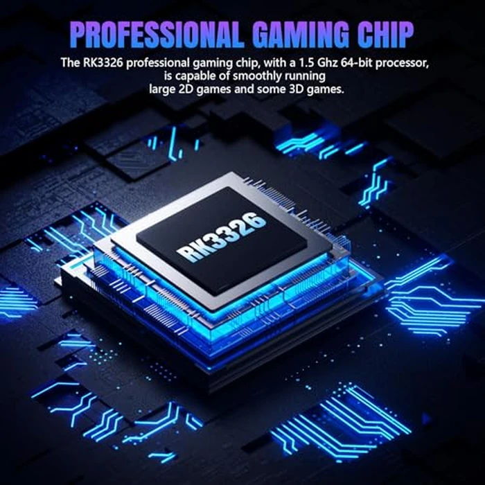 R36MAX Retro Handheld Game Console, 4.0 Inch 720x720 IPS Screen, 64GB Built-in 18,000+ Classic Game, Portable Hand Held Open Source Linux System, 4000mAh Battery Retro Gaming Console(Gray 64GB) by DVJQSN - Image 6