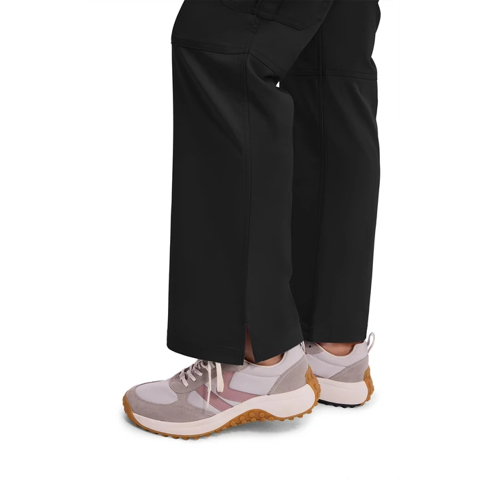 Healing Hands Women's Scrub Pant Tori Cargo Bottoms with 5 Pockets and 2-Way Stretch Fabric 9133P, S Petite, Black by Healing Hands - Used - Like New condition