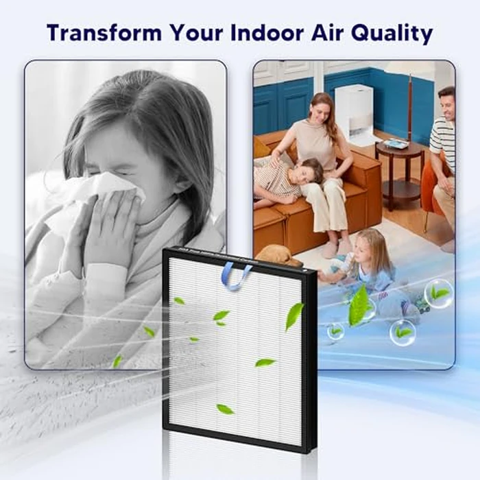 Improvedhand Vital 100S Replacement Filter Compatible With LEVOIT Vital 100S/100S-P Air Purifier, 3-in-1 Great High-Efficiency Materials With Activated Carbon Filter, 3 Pack, White by Improvedhand - Image 6