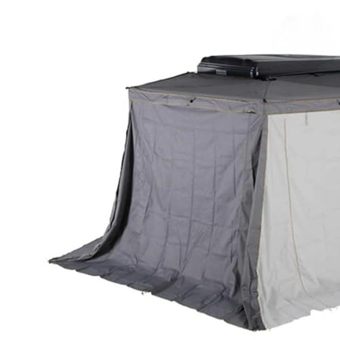Overland Vehicle Systems 18359909: Hd Nomadic 270 LTE - Awning Wall 2, Passenger Side, Grey Body, Green Trim W/Storage Bag by Overland Vehicle Systems - Used - Acceptable condition - CA$171.68