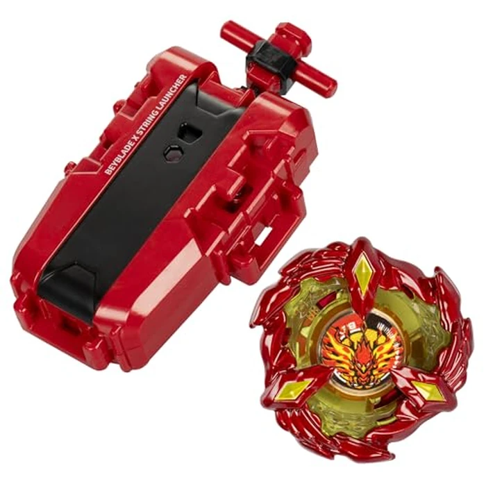 Beyblade X Soar Phoenix 9-60GF Deluxe String Launcher Set with Attack Type Right-Spinning Top Toy; Great Gift for 8 Year Old Boys and Girls by Beyblade - Image 3