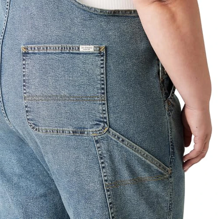 Levi Strauss Signature Gold Women's 90's Hertiage Overall Stretch Denim (Available in Plus), Western Way, XX-Large by Levi Strauss Signature Gold - Image 2