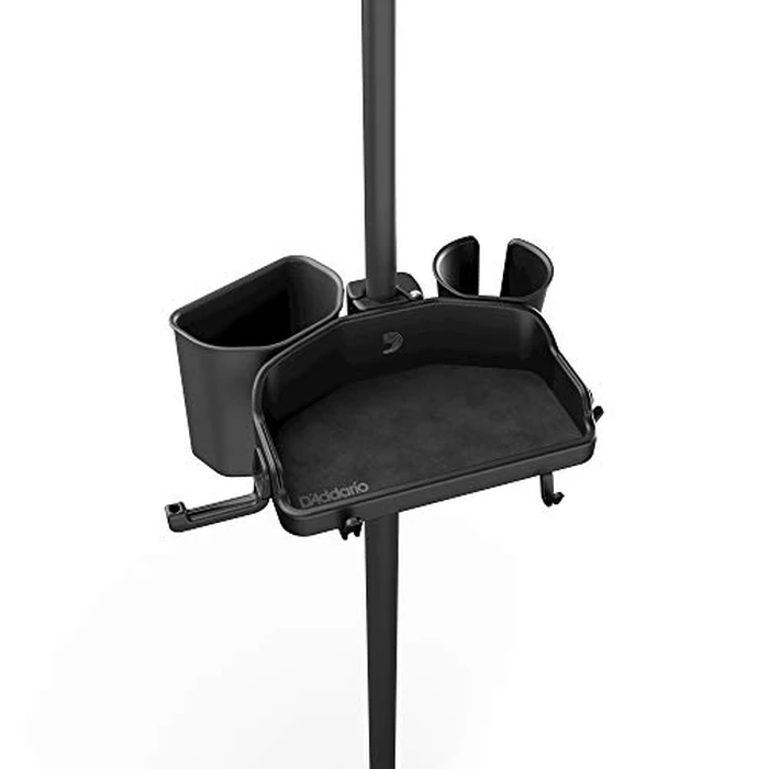 D'Addario Mic Stand Accessory System Starter Kit with Gear Tray, Cup Holder & Tip Jar by Planet Waves - Image 1