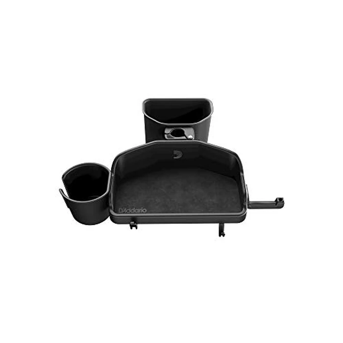D'Addario Mic Stand Accessory System Starter Kit with Gear Tray, Cup Holder & Tip Jar by Planet Waves - Image 2