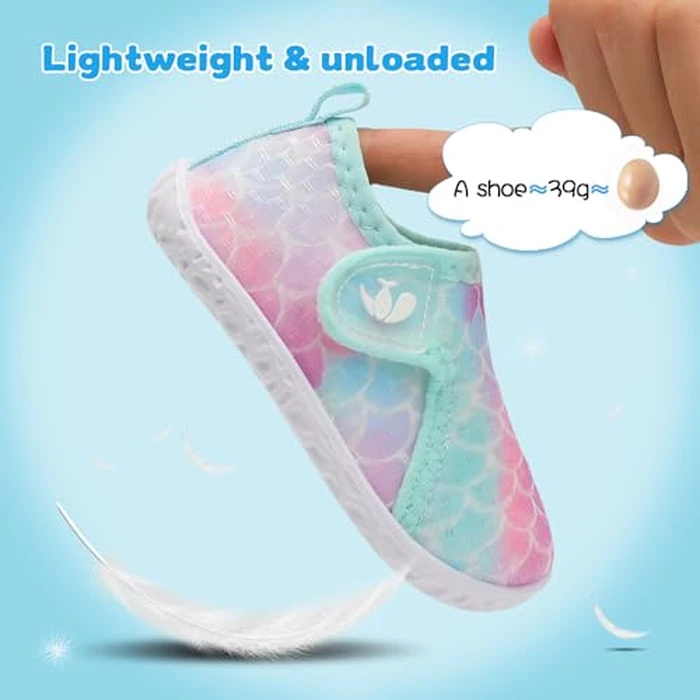 FEETCITY Baby Water Shoes Breathable Mesh Infant Sneakers Beach Aqua Socks for Kids Boys Girls by FEETCITY - Image 5
