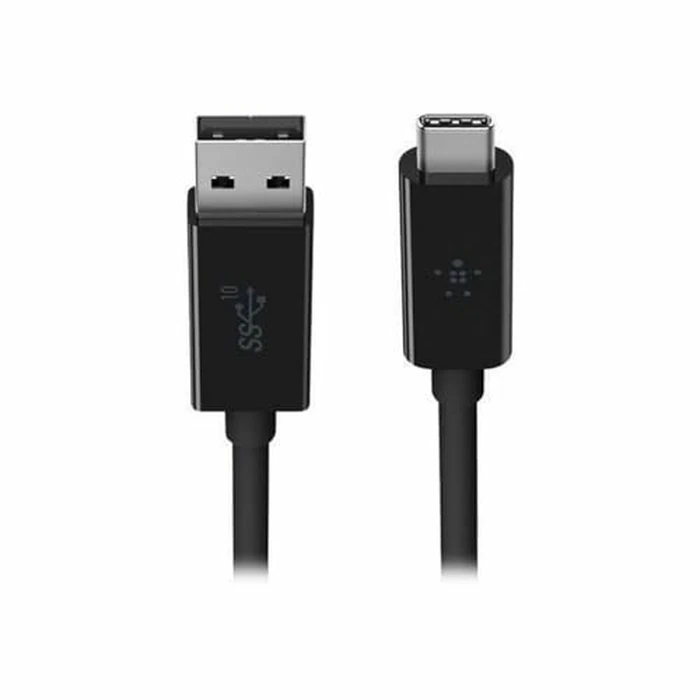 Belkin 3.1 USB A To USB C Cable Compatible W/ Thunderbolt 3 - USB C Cable For Macbook Pro, Galaxy & More - Data Transfer Up To 10gbps - For USB C, Thunderbolt 3 Devices & Ultra Hd - 3.3ft/1m - Black by Belkin - Used - Like New condition