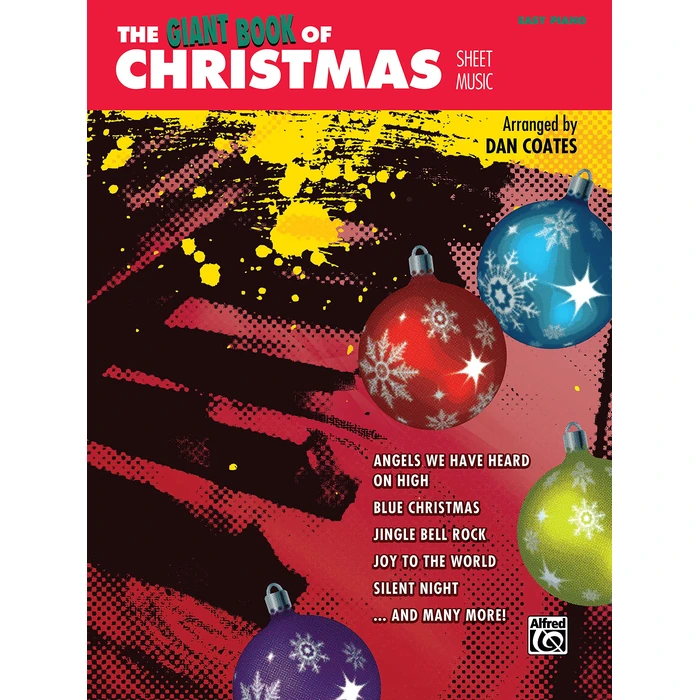 The Giant Book of Christmas Sheet Music: Easy Piano (The Giant Book of Sheet Music) by Alfred Music - Used - Good condition - US$2.29