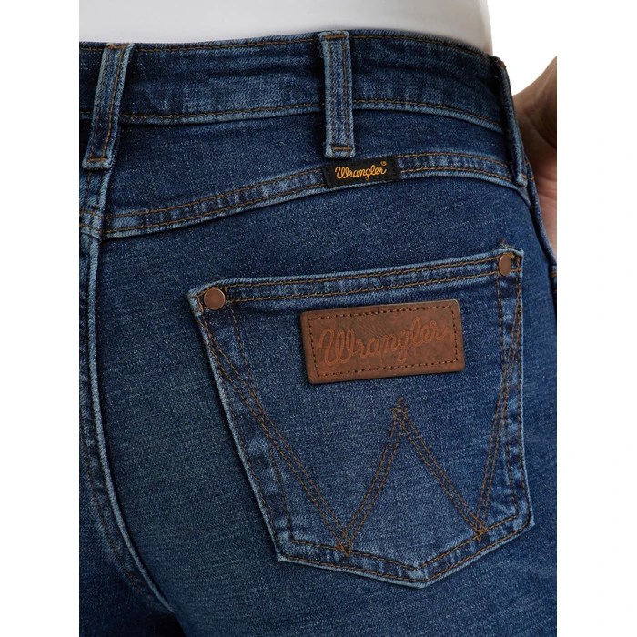 Wrangler Women's Retro High Rise Trouser Jean, Sara, 30W x 36L by Wrangler - Image 4