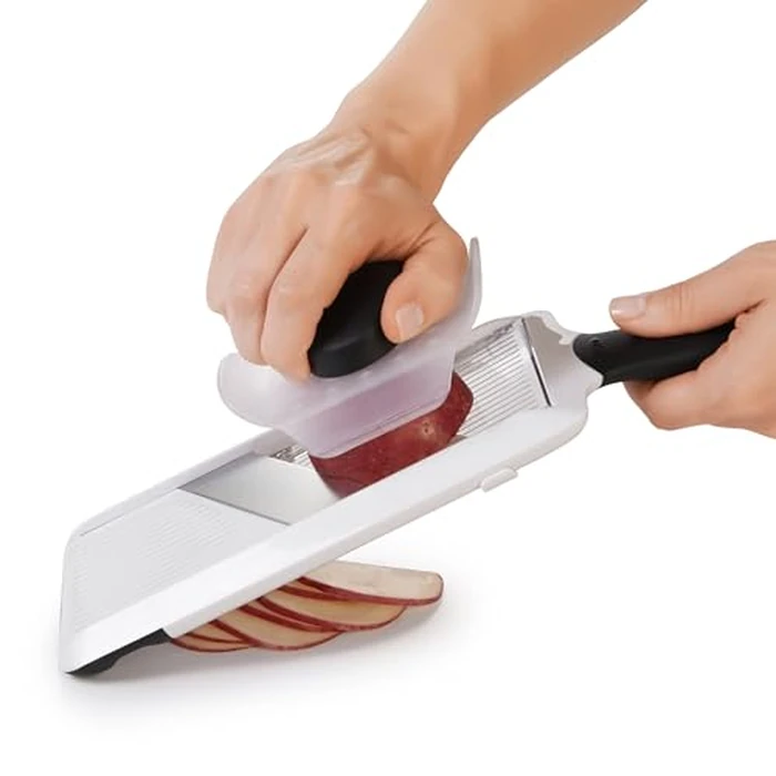 OXO Good Grips Handheld Mandoline Slicer for Kitchen, Adjustable Vegetable Slicer by OXO - Image 3