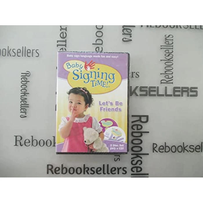Baby Signing Time DVD/CD 4: Let's Be Friends by splins - Used - Like New condition