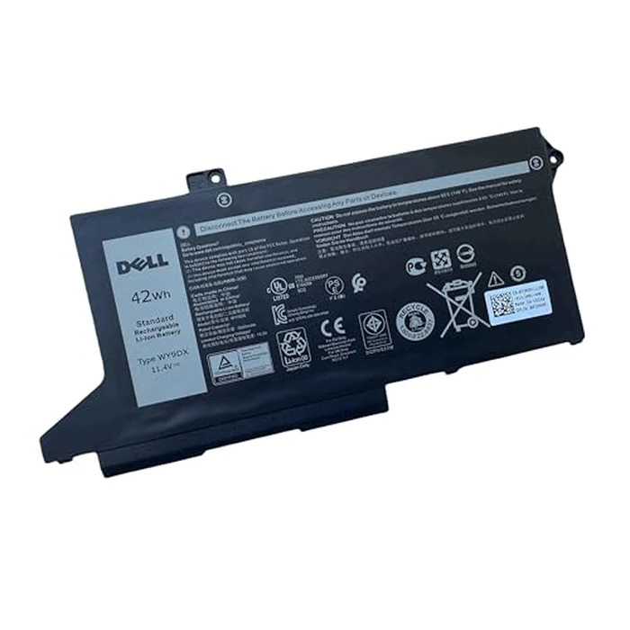 DELL WY9DX 11.4V 42Wh for DELL Latitude 5420, Latitude 5520, Precision 3560 Series Laptop P/N: RJ40G WY9DX 0WK3F1 WK3F1 0M3KCN M3KCN 01K2CF 1K2CF 075X16 75X16 005R42 by SANISI - Used - Like New condition - US$47.49
