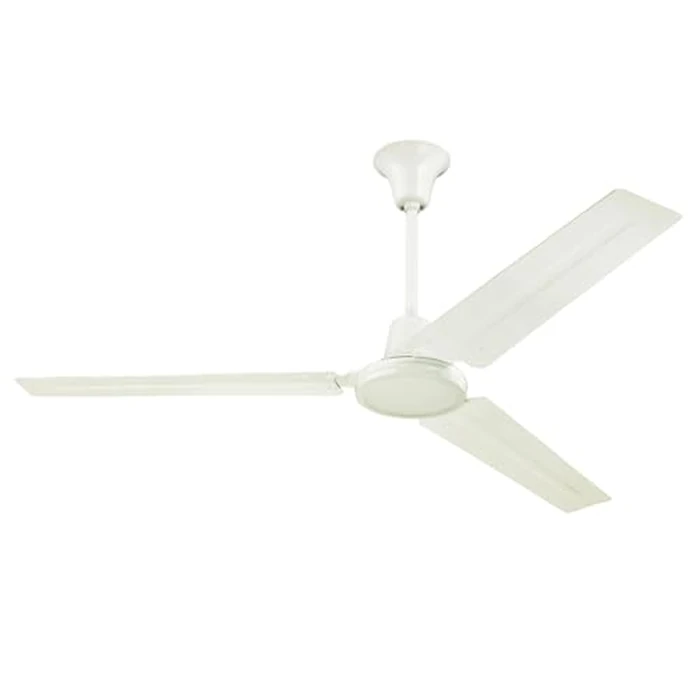 Westinghouse 7840900 Industrial 56-Inch Three-Blade Ceiling Fan with J-Hook Installation System, White, Wall Control by Westinghouse - Used - Very Good condition - US$78.11