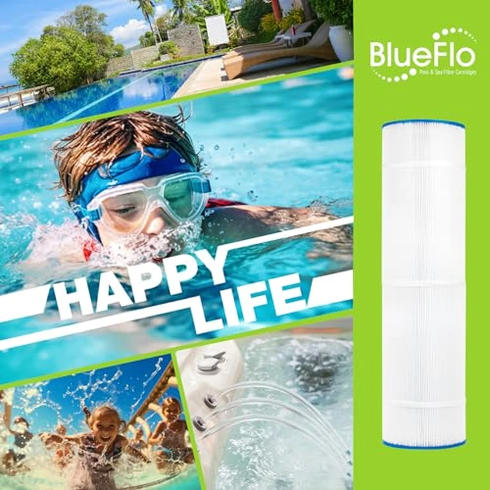 BLUEFLO Pool Filter Cartridge Replaces for Unicel C-7459, Jandy CL340, CV340, R0554500, PJAN85, Filbur FC-0800, A0557900, Aladdin 18504, APCC7352, 4 Pack (4 Pack) by BLUEFLO - Image 5