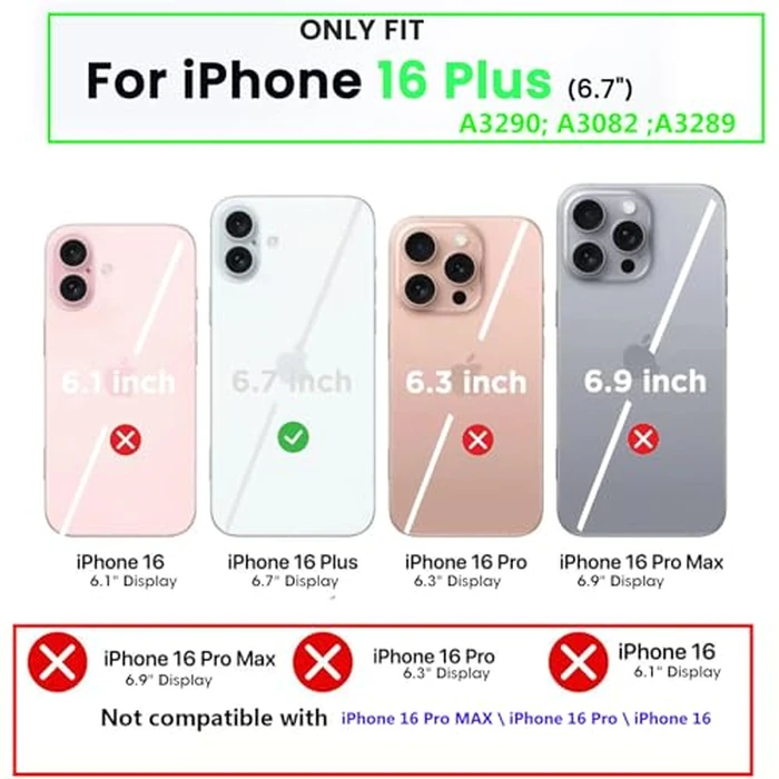 J.west Compatible with iPhone 16 Plus Case 6.7 inch,Sparkle Opal Glitter Translucent Clear Soft TPU Slim Fit Protective Phone Cover Case for Women Girls Colorful by J.west - Image 4