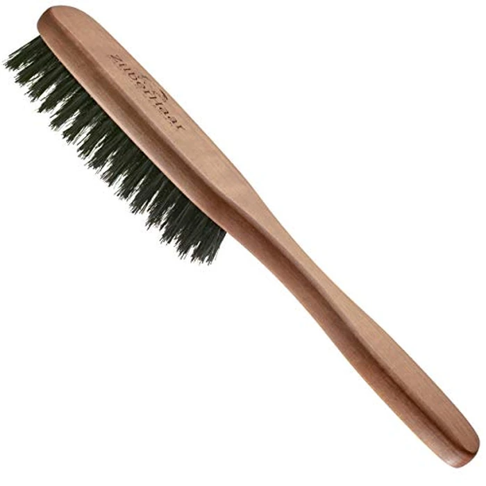 ZilberHaar Long Hair & Beard Brush - Made From Stiff First Cut Boar Bristles And Pearwood - Perfect Beard Care for Men - Works with all Beard Balms and Oils - 8.5 inches long by ZilberHaar - Image 7