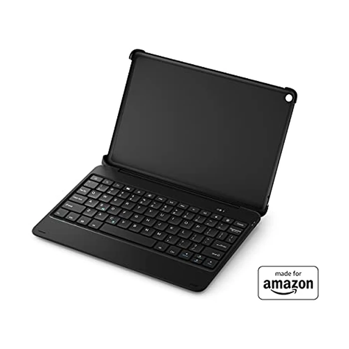 Made for Amazon Bluetooth Keyboard with detachable case in Black, for Fire HD 10 (11th Generation) 2021 release by FINTIE - Used - Acceptable condition - US$32.62