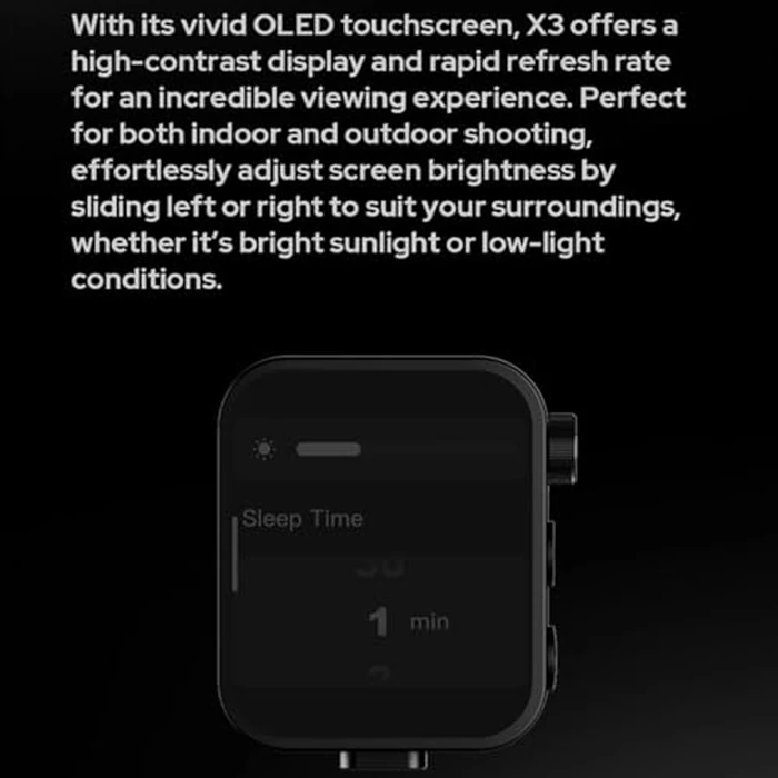 Godox X3 X3L X3-L Touchscreen TTL Wireless Flash Trigger for Leica Cameras, 2.4GHz Wireless, High-Speed Sync, OLED Screen Adjustable Brightness TTL Flash Transmitter for Leica SL2, SL1, TYP-60, Q2,M10 by GODOX - Image 5