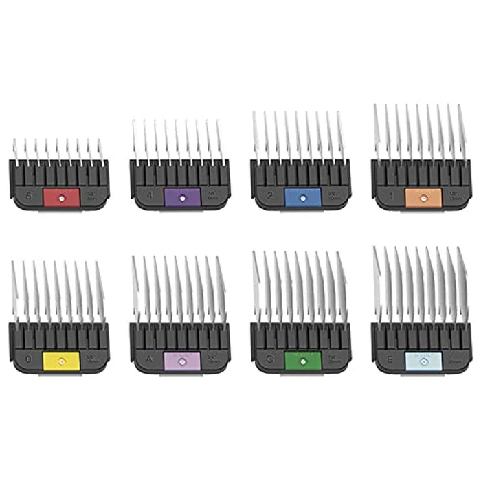 Wahl Canada Stainless Steel Guides with Caddy, Fits #30 Ultimate & Competition Series Blades, Convenient Storage Stand with lid, for Pets - Model 58247 by Wahl - Image 2