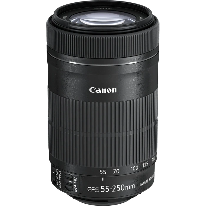 Canon Telephoto Zoom Lens EF-S 55-250mm - f/4.0-5.6 is STM by Canon - Used - Very Good condition