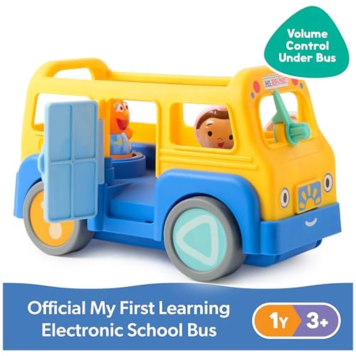 Ms. Rachel Official My First Learning Electronic School Bus with 2 Figures, Music & Sounds, Educational Toys & Toddler Toys for Girls & Boys Ages 1-3+ by Ms. Rachel - Image 2