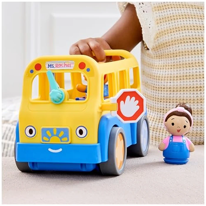 Ms. Rachel Official My First Learning Electronic School Bus with 2 Figures, Music & Sounds, Educational Toys & Toddler Toys for Girls & Boys Ages 1-3+ by Ms. Rachel - Image 8