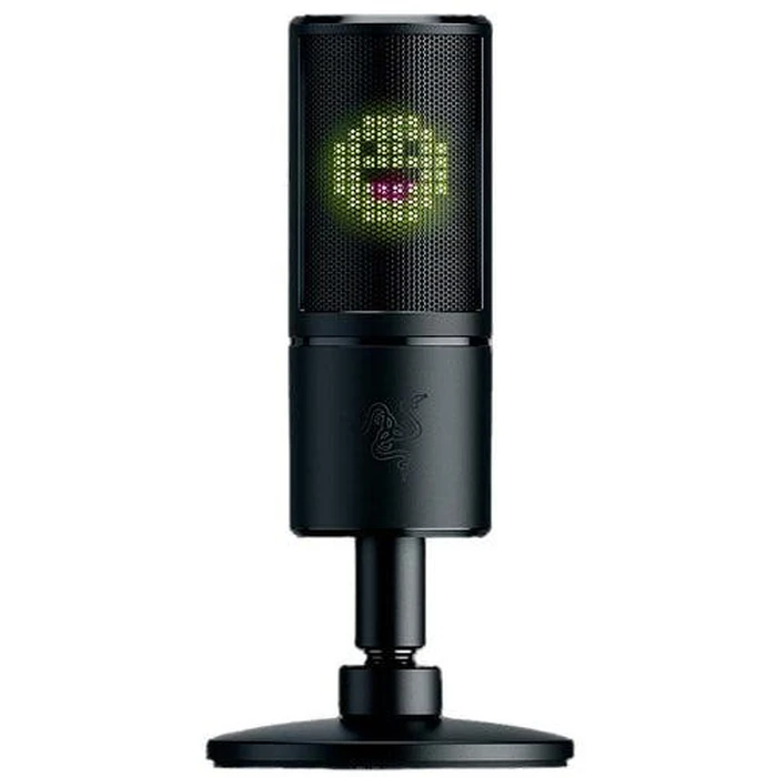 Razer Seiren Emote Microphone with Emoticon - Black by Razer - Refurbished - Good condition