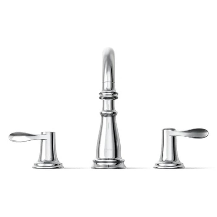 KOHLER K-27380-4-CP Bellera(R) Widespread Bathroom Sink Faucet, 1.2 GPM, Traditional Design, Polished Chrome by Kohler - Image 9